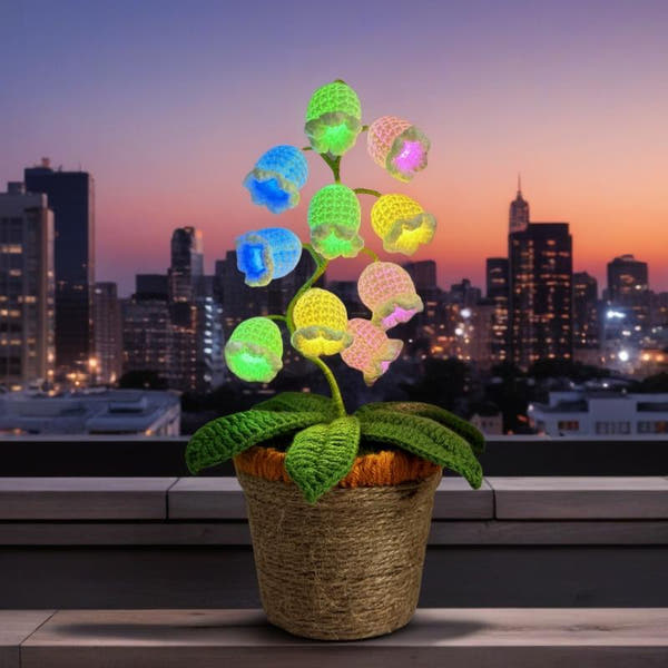 Handmade Crocheted Lily of the Valley